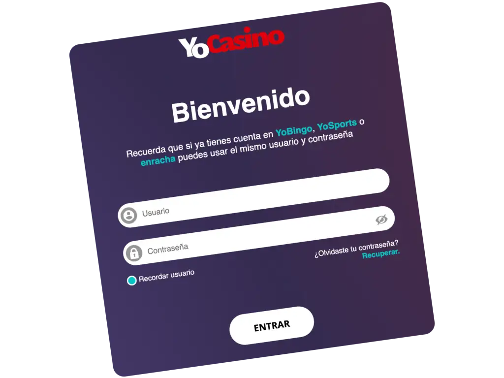 YoCasino Login